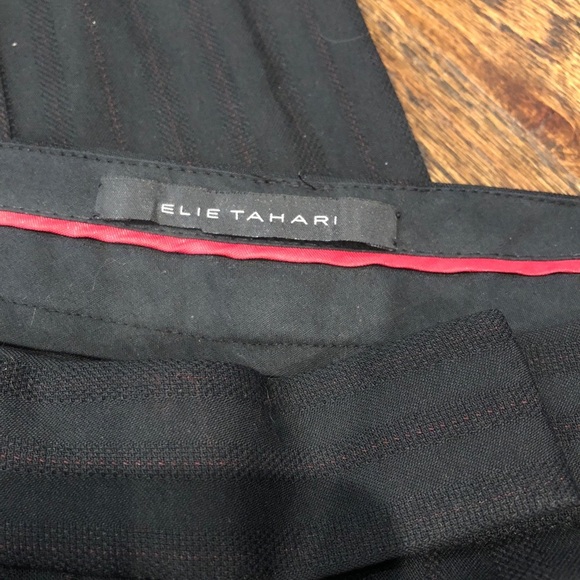 Elie Tahari wide-leg pant suit size 8❤️🖤 - Picture 5 of 6
